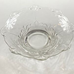 Vintage Salad Plate Glass Or Crystal
